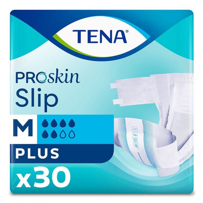 TENA Pro Skin Slip Plus Medium 2165ml 30 Pack RRP 11.99 CLEARANCE XL 10.99